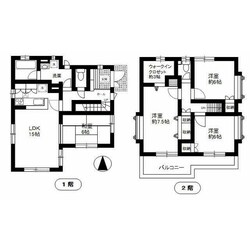 国分寺戸倉２丁目一戸建住宅の物件間取画像